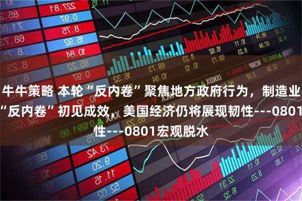 牛牛策略 本轮“反内卷”聚焦地方政府行为，制造业PMI显示“反内卷”初见成效，美国经济仍将展现韧性---0801宏观脱水