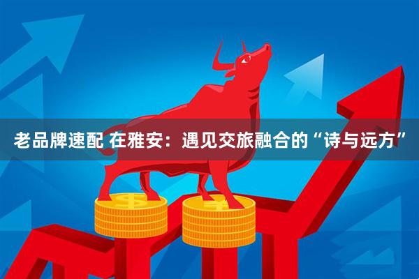 老品牌速配 在雅安：遇见交旅融合的“诗与远方”